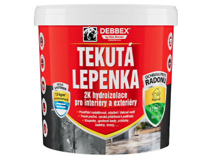 Tekutá lepenka hydroizolace 2K DEBBEX