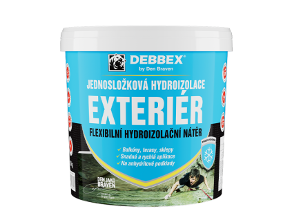 Jednosložková hydroizolace EXTERIÉR 2,5 kg