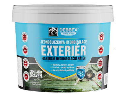 Jednosložková hydroizolace EXTERIÉR 13 kg