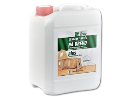 Ochranný nátěr na dřevo PLUS 5 kg