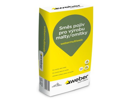 Pojivo pro výrobu malty a omítky Webermultiweb