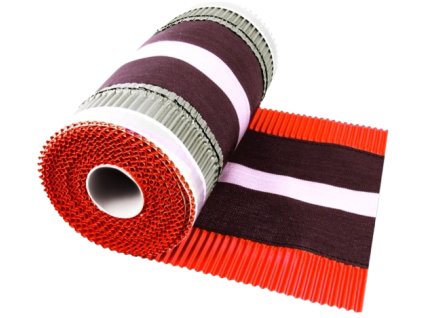 Střešní pás na hřeben střechy hnědý nárožní