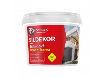 5216 silikonova fasadni barva sildekor 10 l bila