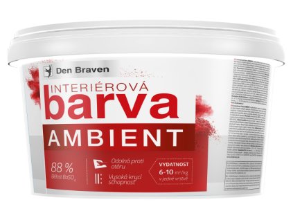 Interiérová barva AMBIENT bílá