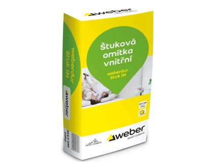 weberdur štuk UNI omítka štuková