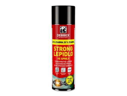 Lepidlo ve spreji STRONG 400 ml + 100 ml ZDARMA