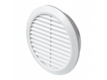 5813 mrizka vetraci kruhova bez sitoviny 95 70 mm bila
