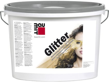 Baumit Glitter vnitřní nátěr s kovově lesklými třpytkami