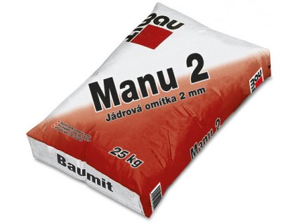 Baumit Manu 2 jádrová omítka 2 mm 25 kg