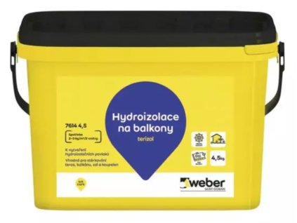 Weber Terizol hydroizolační hmota na balkony