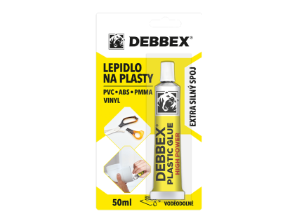 Lepidlo na plasty debbex by den braven web 2025