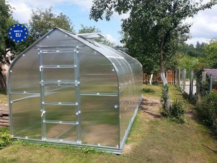9107 zahradni sklenik z polykarbonatu standard profi 4 x 2 5 m 4 x 2 5 m