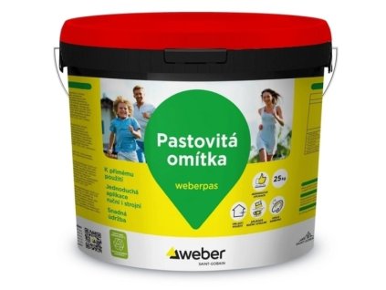 Fasádní omítka Weberpas extraClean active zrnitá