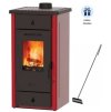 ALFA PLAM krbová kamna ELITA II ECO červená 6,5 kW + DÁREK
