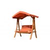 21420 igotrend luxusni houpacka pro 2 osoby greenleaf cervena terracotta