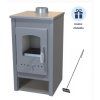 Krbová kamna teplovzdušná Bella Thalia NERA ECO 5,4 kW + DÁREK