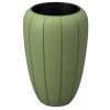LAMELA GAJA květináč moderní olivový