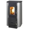 Thorma Merano, krbová kamna 5 kW, teplovzdušná, šedočerná