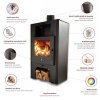 KARMA WOODY, 7kW, bordó kamna na dřevo