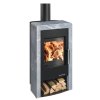 Krbová kamna HAAS+SOHN PINEROLO 3-6,4kW černá/speckstein