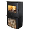 Krbová kamna HEDE 5D 6,5 kW, černá