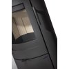 Akumulační krbová kamna ROMOTOP LUGO N03 AKUM 3-7,8 kW plech, černá