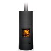 Krbová kamna ROMOTOP LUGO N03 AKUM 3-7,8 kW akumulační, ocelový plech, černá
