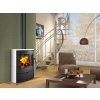 Krbové kamna ROMOTOP NAVIA 01 3-7,8 kW černá, lesklá bílá