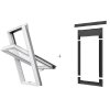 SET RoofLite solid pvc plastové okno plus lemování LSX