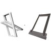 SET RoofLite solid pvc plastové okno plus lemování TFX