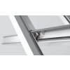 Dvojsklo Rooflite solid pvc kvalitní střešní okno