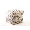 9249 igotrend taburet pouf 45 cm x 45 cm x 35 cm dekor 1