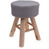 9984 igotrend taburet 30 x 40 cm 4 drevene nohy ruzova
