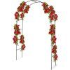 pergola zahradni 140 x 240 cm kov
