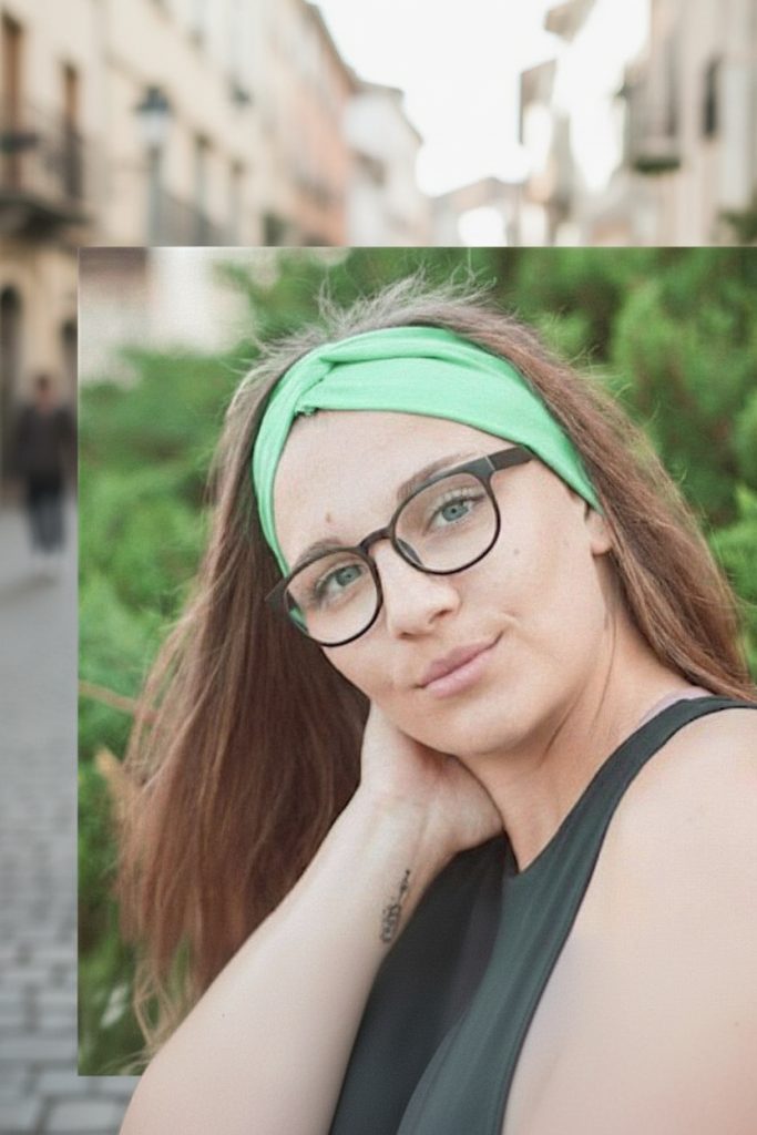 Bavlněná čelenka - MÁTOVÁ – foto 3