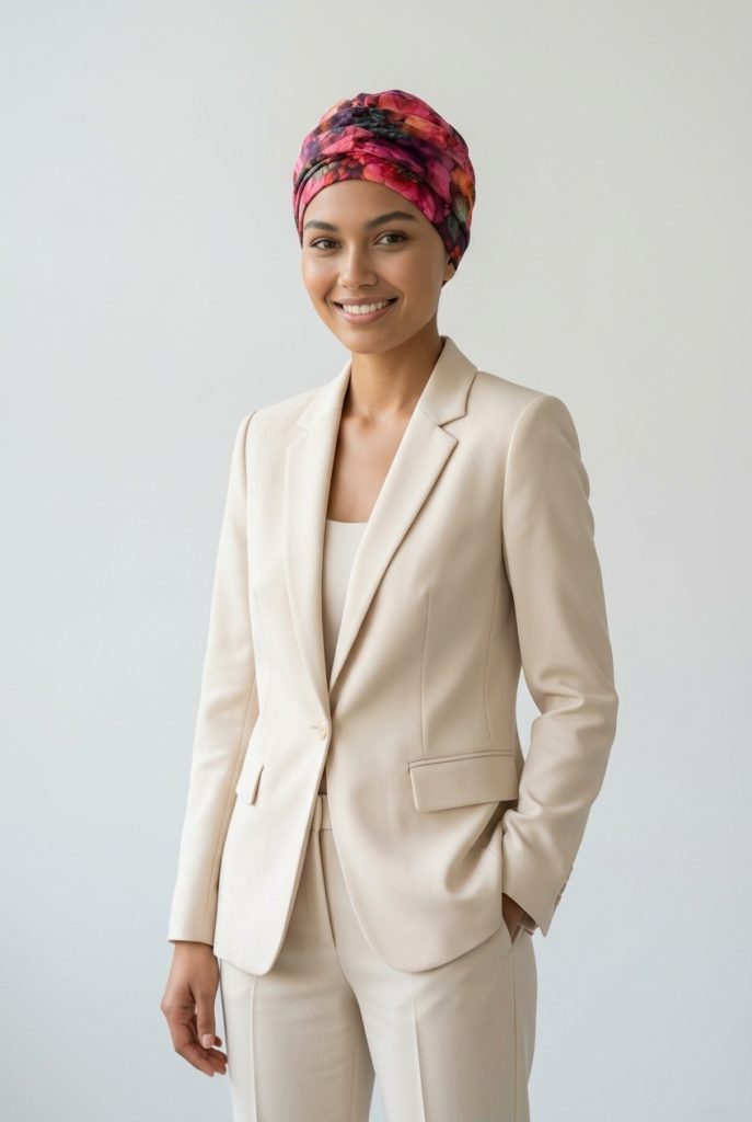 Bavlněný turban-style - ROSA SELVAGGIA – foto 3