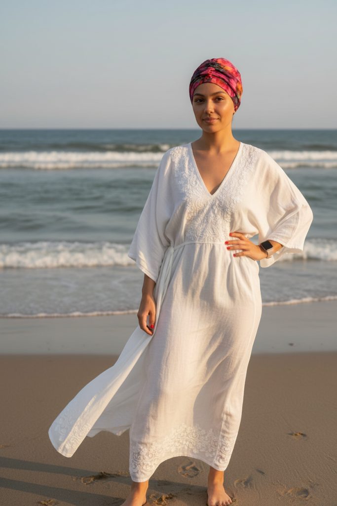 Bavlněný turban-style - ROSA SELVAGGIA – foto 4