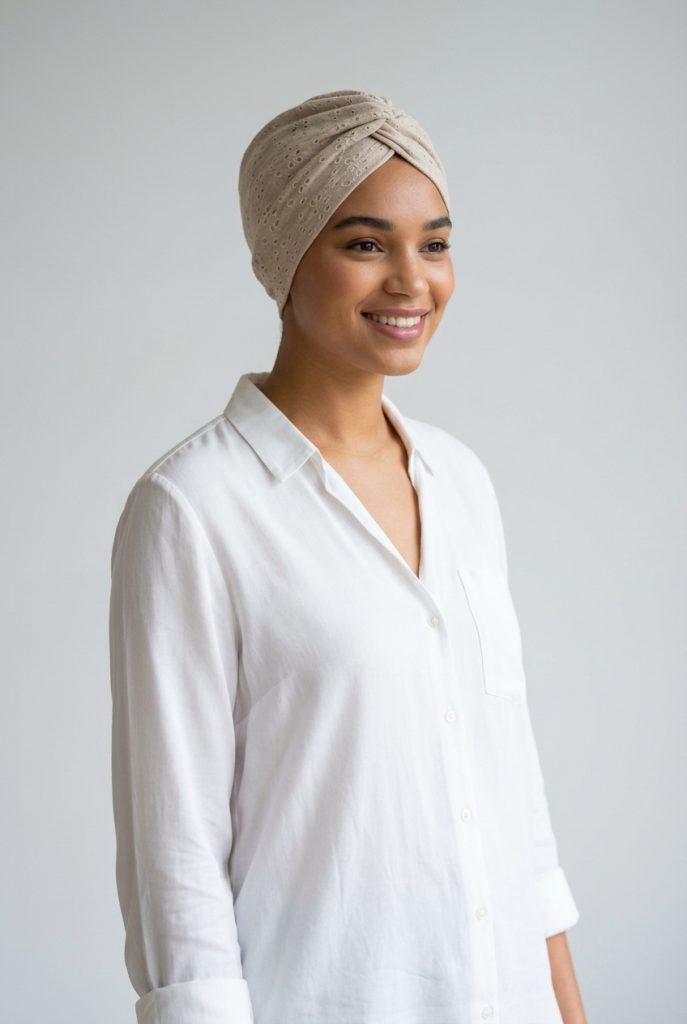 Turban-style madeira - OŘÍŠEK – foto 4