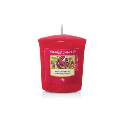 VONNÁ SVÍČKA Yankee Candle red RASPBERRY VOTIVNÍ