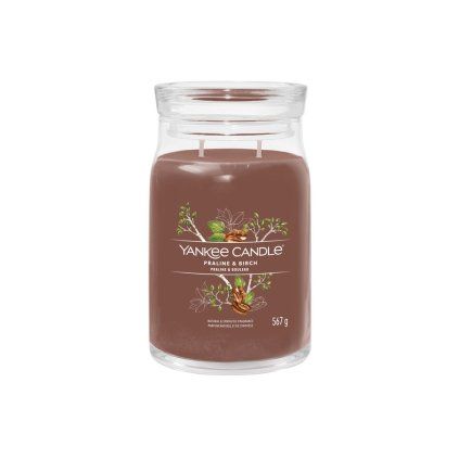 Yankee Candle PRALINE & BIRCH SIGNATURE VELKÝ