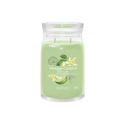 Yankee Candle VANILLA LIME SIGNATURE VELKÝ