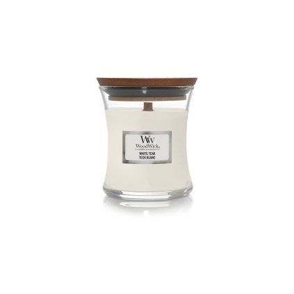Woodwick White Teak váza malá