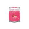 Yankee Candle red RASPBERRY SIGNATURE STŘEDNÍ