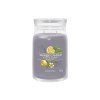 Yankee Candle BLACK tea & LEMON SIGNATURE VELKÝ