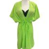 8973 plazove kimono s vazackou neon zelena