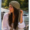 Turban-lux madeira - OLIVOVÝ