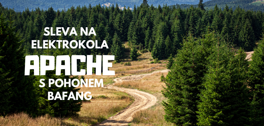 Sleva na elektrokola Apache s pohonem Bafang