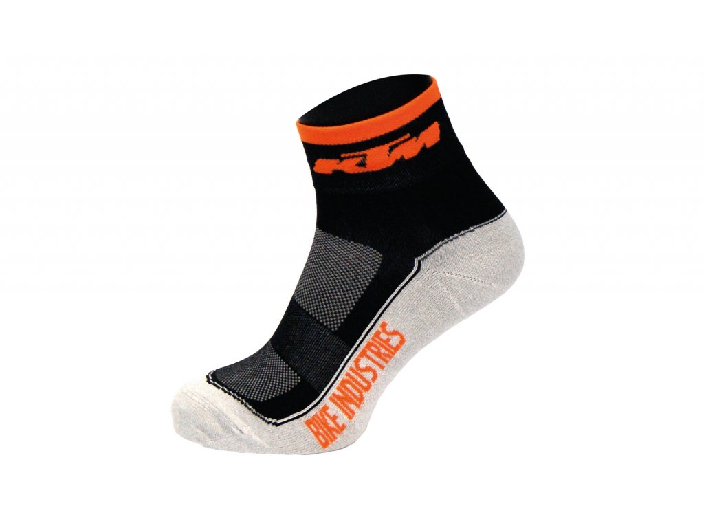 KTM ponožky Factory Line černo šedé