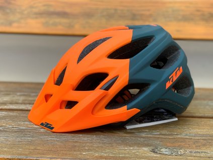 Helma KTM Factory Character II 2021 orange matt/petrol matt