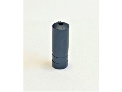 Koncovka brzdového bowdenu 5 mm černá plastová